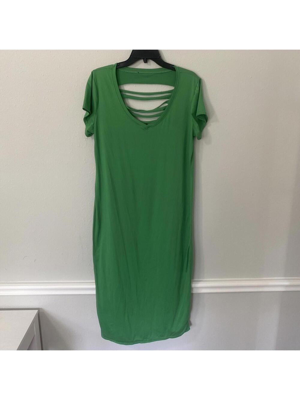 Green Dress Women’s Size XL Measurements In Description